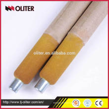 liquid oxygen sampling steel-making mill usage compound probe for molten steel